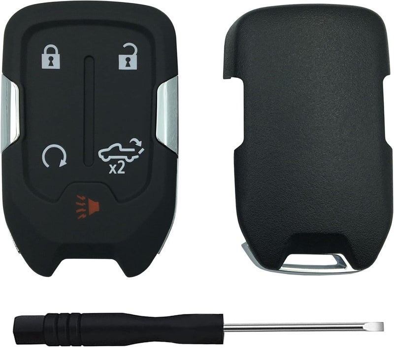 TALKMOON Replacement Keyless Entry Remote Key Fob Shell Case for 2022 2021 2020 2019 Chevy Silverado and GMC Sierra 1500 2500HD 3500HD Car Key Fob Cover (5 Button-C) - Image 4